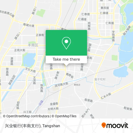 兴业银行(丰南支行) map