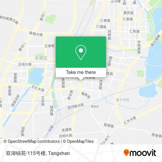 双湖锦苑-115号楼 map