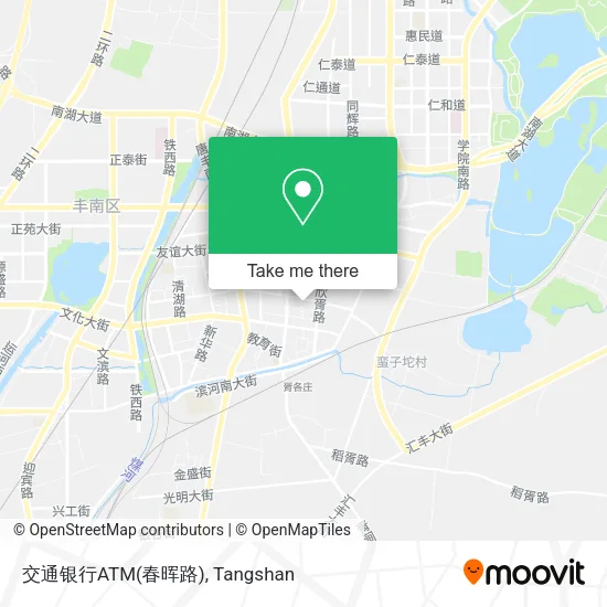 交通银行ATM(春晖路) map