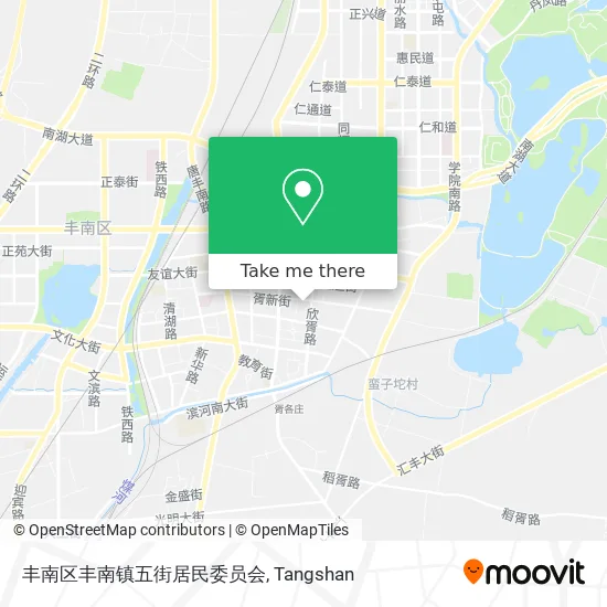 丰南区丰南镇五街居民委员会 map