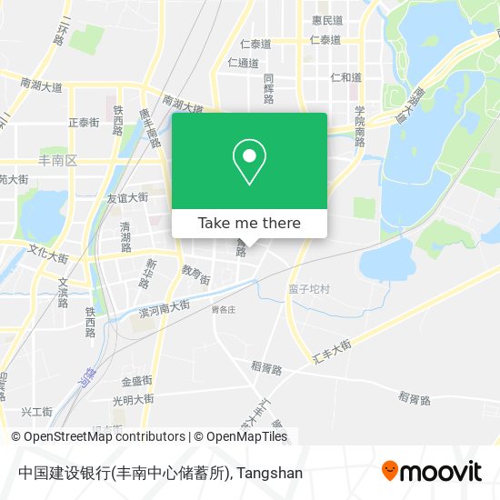 中国建设银行(丰南中心储蓄所) map