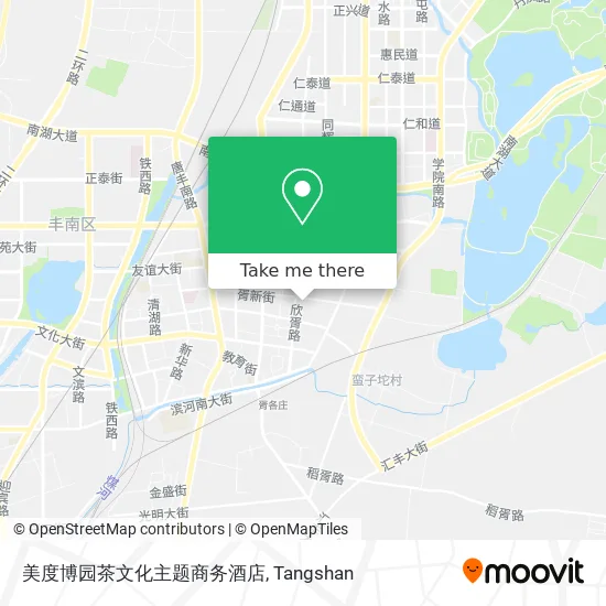 美度博园茶文化主题商务酒店 map