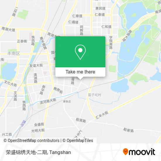 荣盛锦绣天地-二期 map