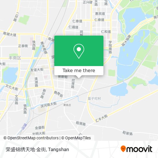 荣盛锦绣天地·金街 map