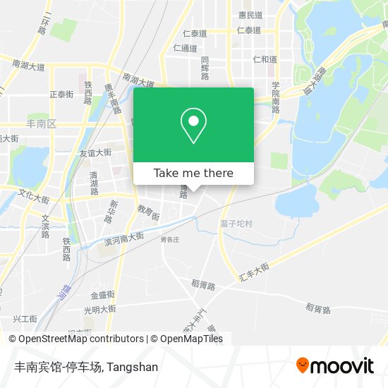丰南宾馆-停车场 map