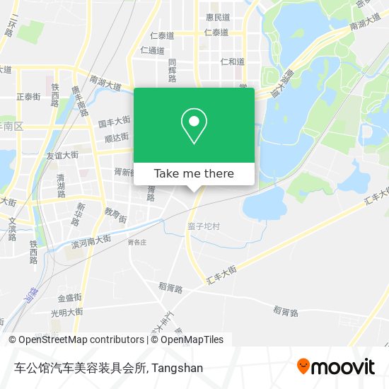 车公馆汽车美容装具会所 map