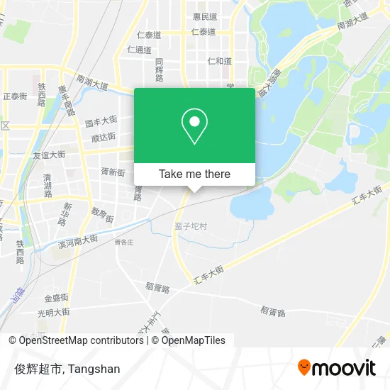 俊辉超市 map