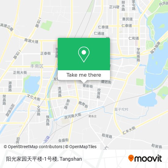 阳光家园天平楼-1号楼 map
