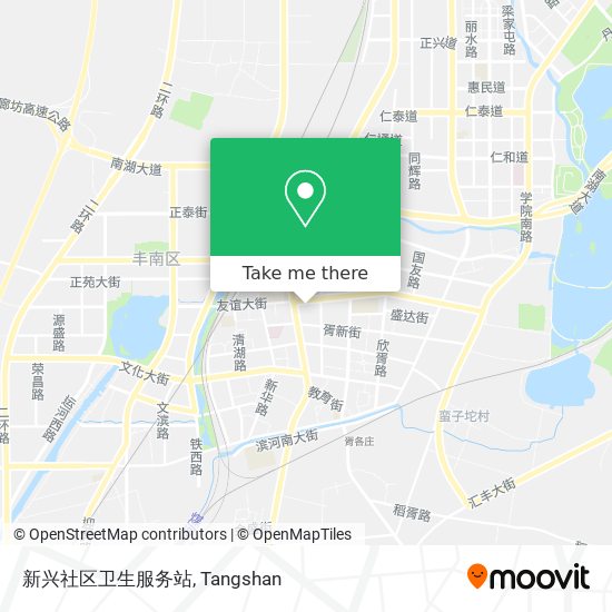 新兴社区卫生服务站 map