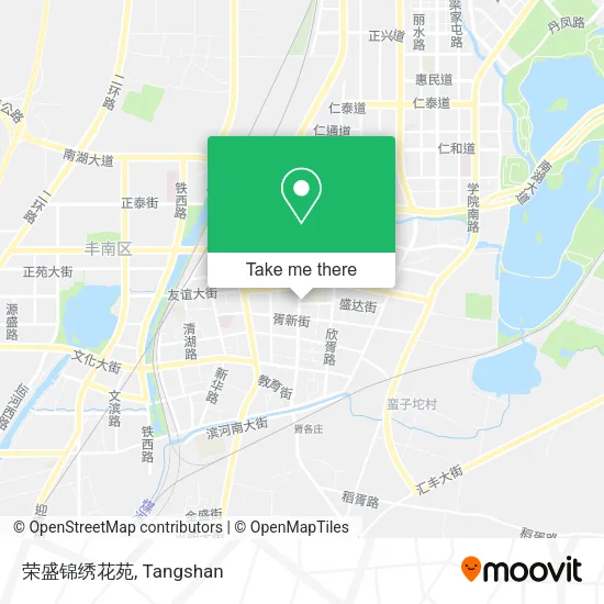 荣盛锦绣花苑 map