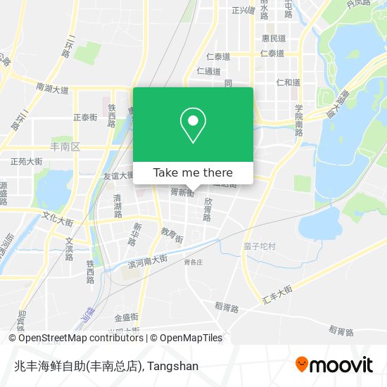 兆丰海鲜自助(丰南总店) map