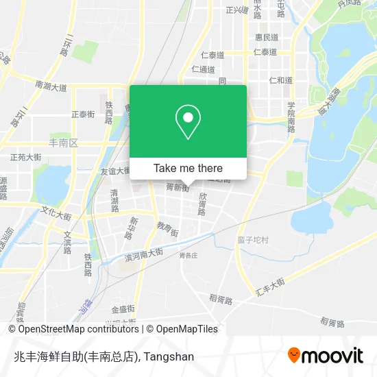 兆丰海鲜自助(丰南总店) map