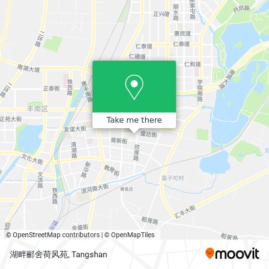 湖畔郦舍荷风苑 map