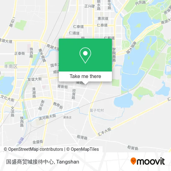 国盛商贸城接待中心 map
