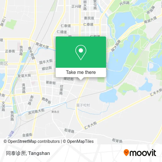 同泰诊所 map