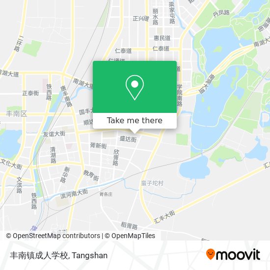 丰南镇成人学校 map
