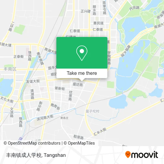 丰南镇成人学校 map