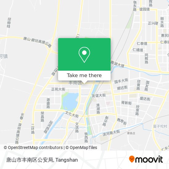 How To Get To 唐山市丰南区公安局in 丰南区by Bus