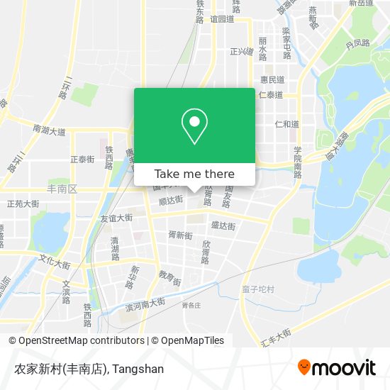 农家新村(丰南店) map