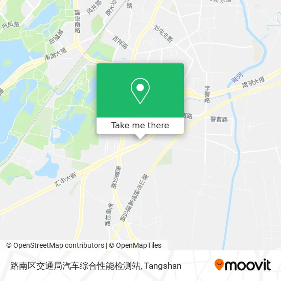 路南区交通局汽车综合性能检测站 map