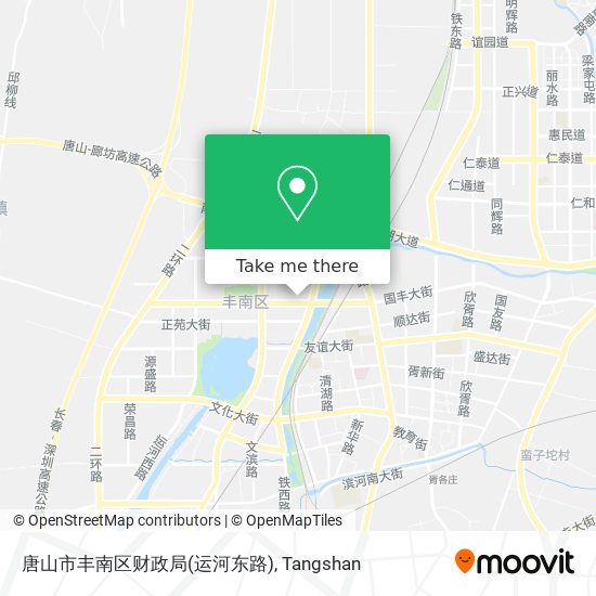 唐山市丰南区财政局(运河东路) map