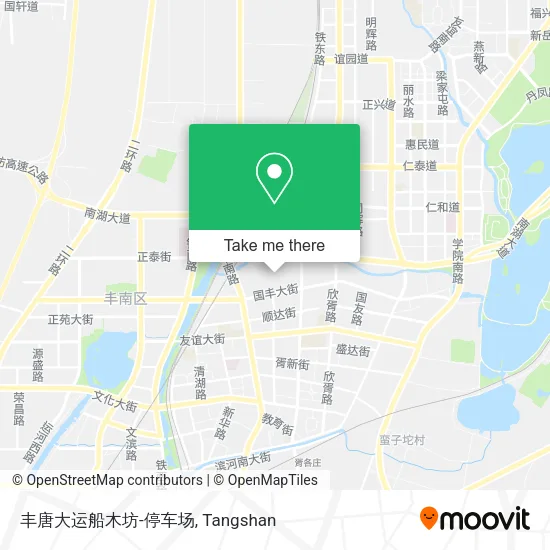 丰唐大运船木坊-停车场 map