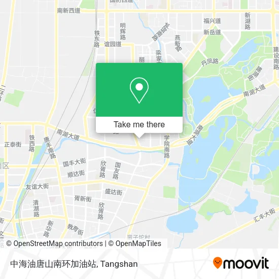 中海油唐山南环加油站 map