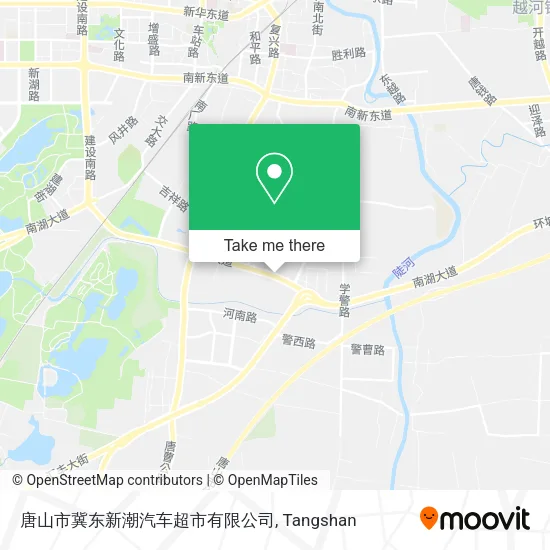 唐山市冀东新潮汽车超市有限公司 map
