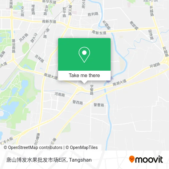 唐山博发水果批发市场E区 map