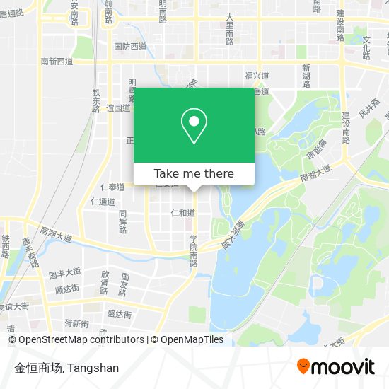 金恒商场 map