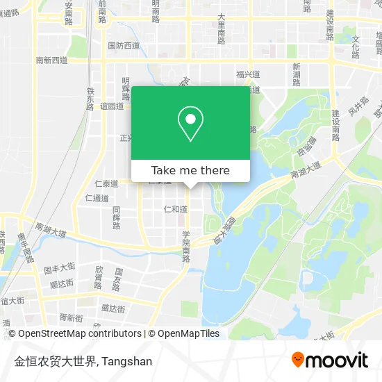 金恒农贸大世界 map