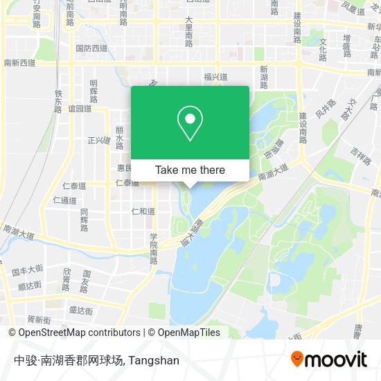 中骏·南湖香郡网球场 map