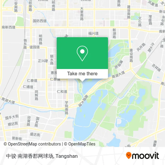 中骏·南湖香郡网球场 map