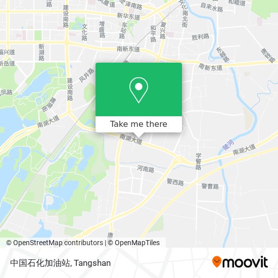 中国石化加油站 map