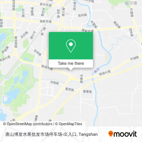 唐山博发水果批发市场停车场-出入口 map