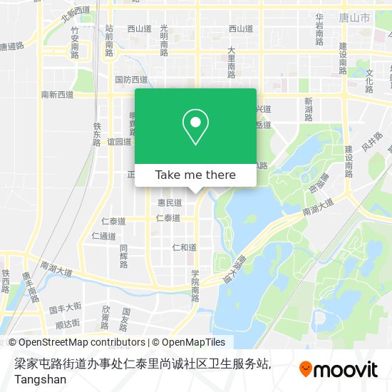 梁家屯路街道办事处仁泰里尚诚社区卫生服务站 map