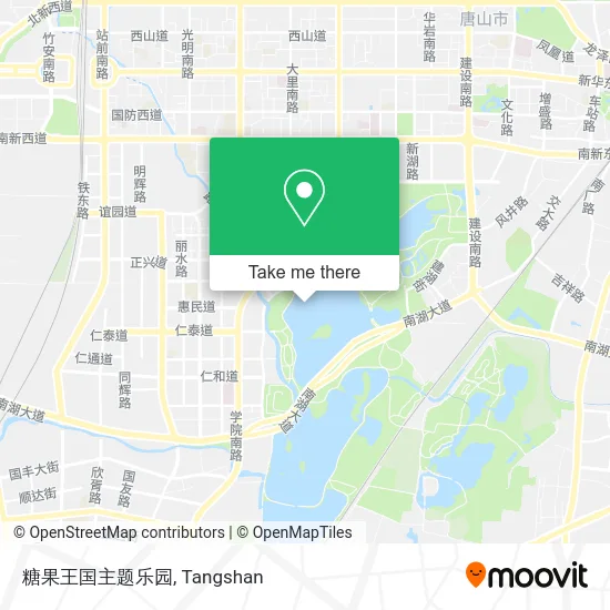 糖果王国主题乐园 map