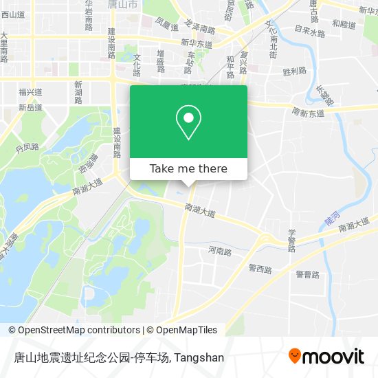 唐山地震遗址纪念公园-停车场 map