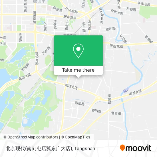 北京现代(南刘屯店冀东广大店) map
