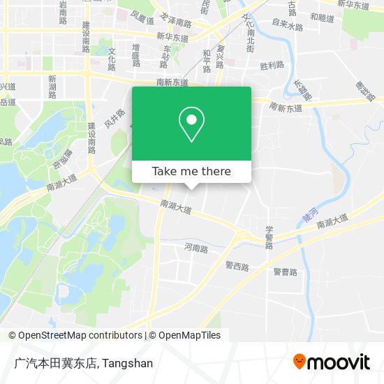 广汽本田冀东店 map