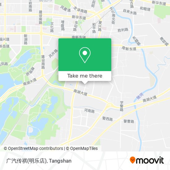 广汽传祺(明乐店) map