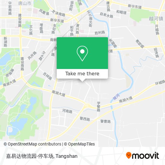 嘉易达物流园-停车场 map