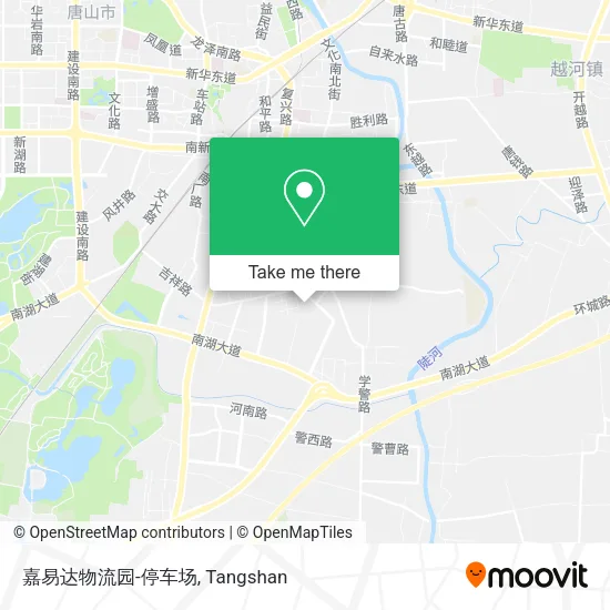 嘉易达物流园-停车场 map