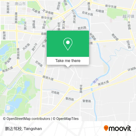 鹏达驾校 map