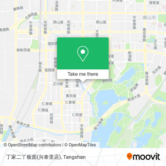 丁家二丫板面(兴泰里店) map