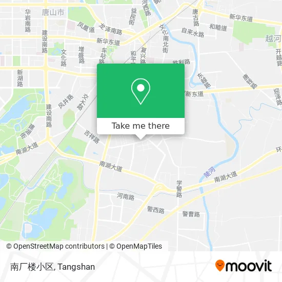 南厂楼小区 map
