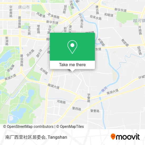 南厂西里社区居委会 map
