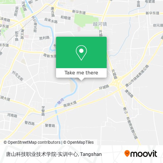 唐山科技职业技术学院-实训中心 map