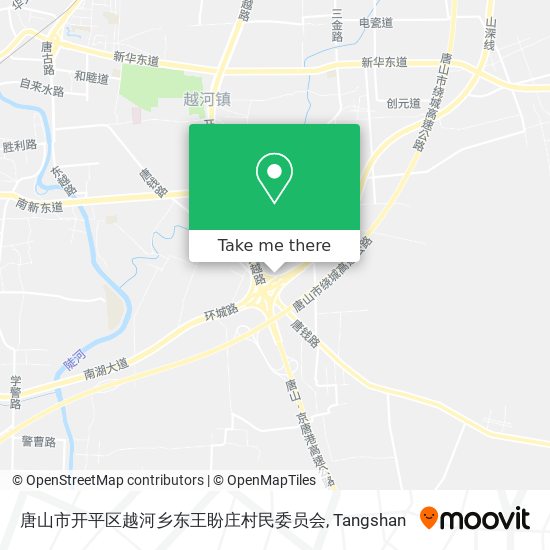 唐山市开平区越河乡东王盼庄村民委员会 map