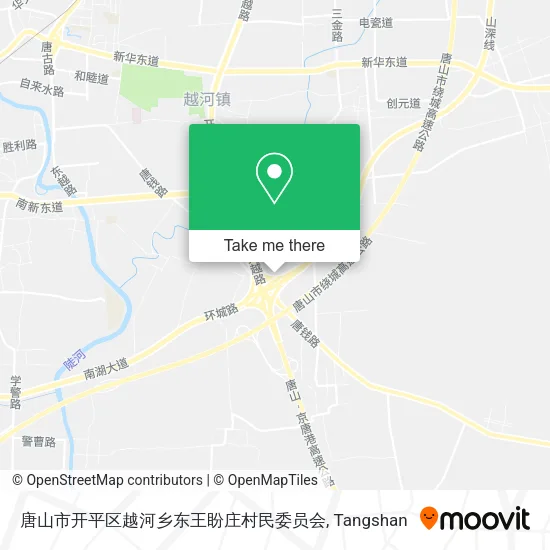 唐山市开平区越河乡东王盼庄村民委员会 map